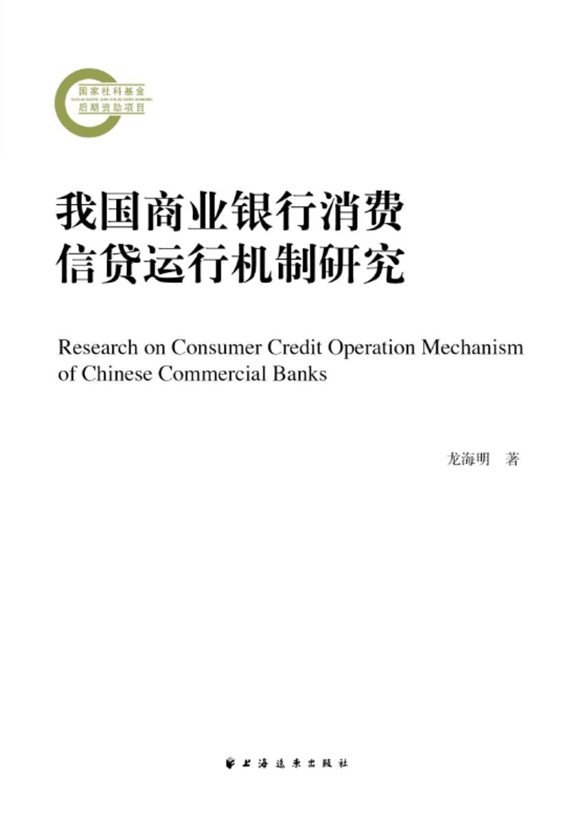 我国商业银行消费信贷运行机制研究