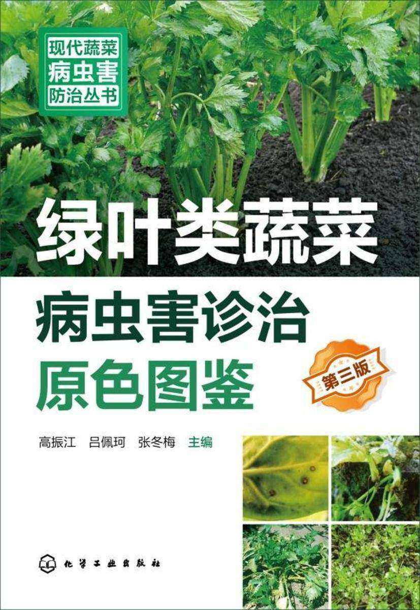 现代蔬菜病虫害防治丛书--绿叶类蔬菜病虫害诊治原色图鉴(第三版)