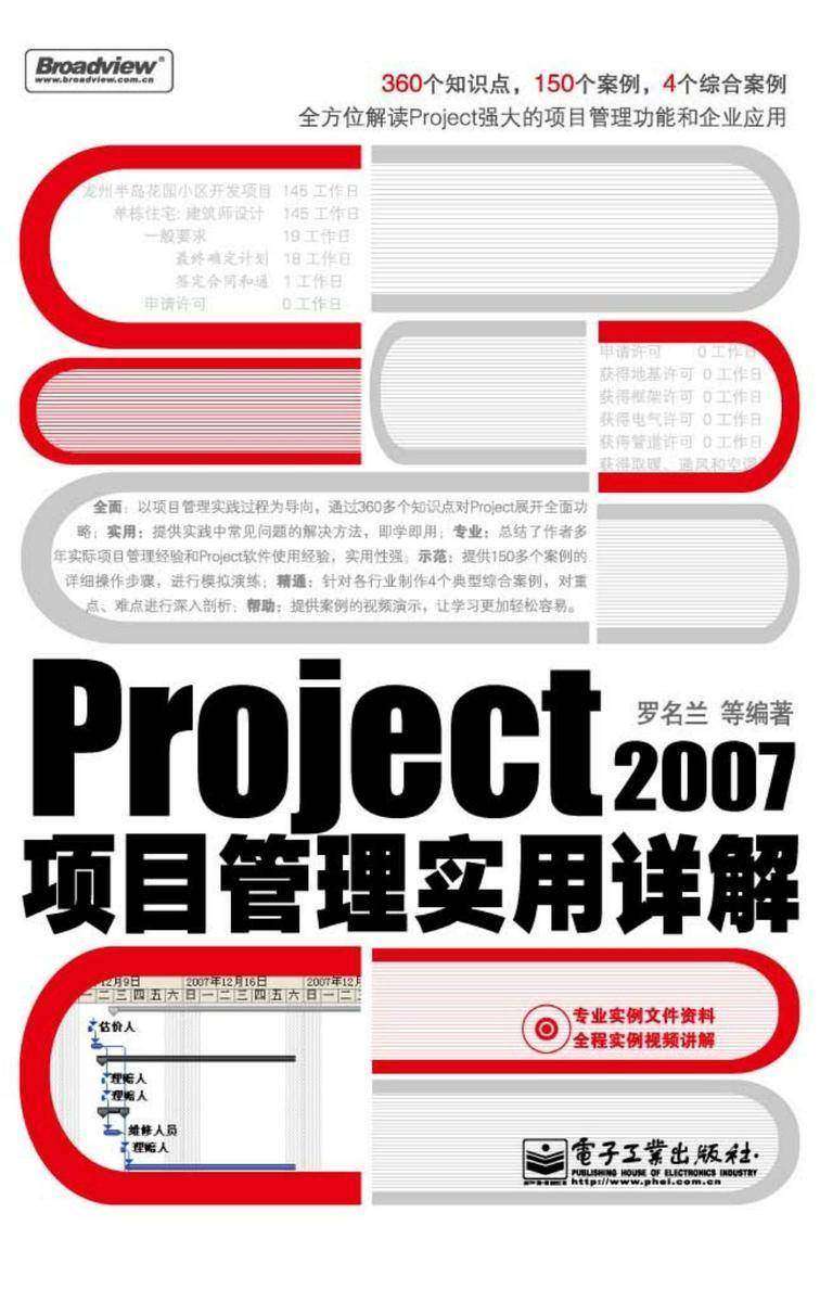 Project 2007项目管理实用详解(含光盘1张)