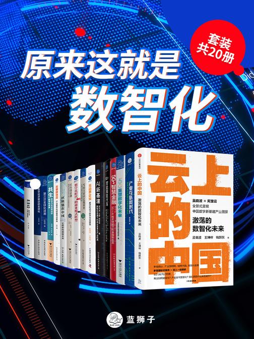 原来这就是数智化(套装共20册)(个人、企业、政府都可以看的数字化转型指导之书!从认知、技术、业务搭建、产业应用等多维度阐述数字化转型!数智化未来已来,抓住下一个财富爆发增长的机遇!)