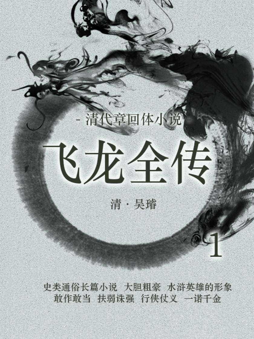 清代章回体小说 ：飞龙全传(1)