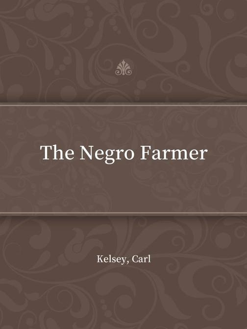The Negro Farmer