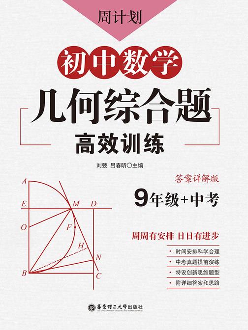 周计划：初中数学几何综合题高效训练(9年级+中考)