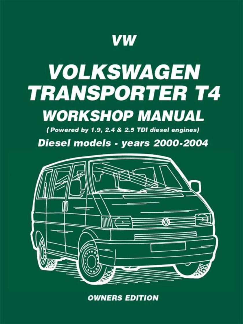 VW Transporter T4 (Petrol and Diesel - 1990-1995) Workshop Manual