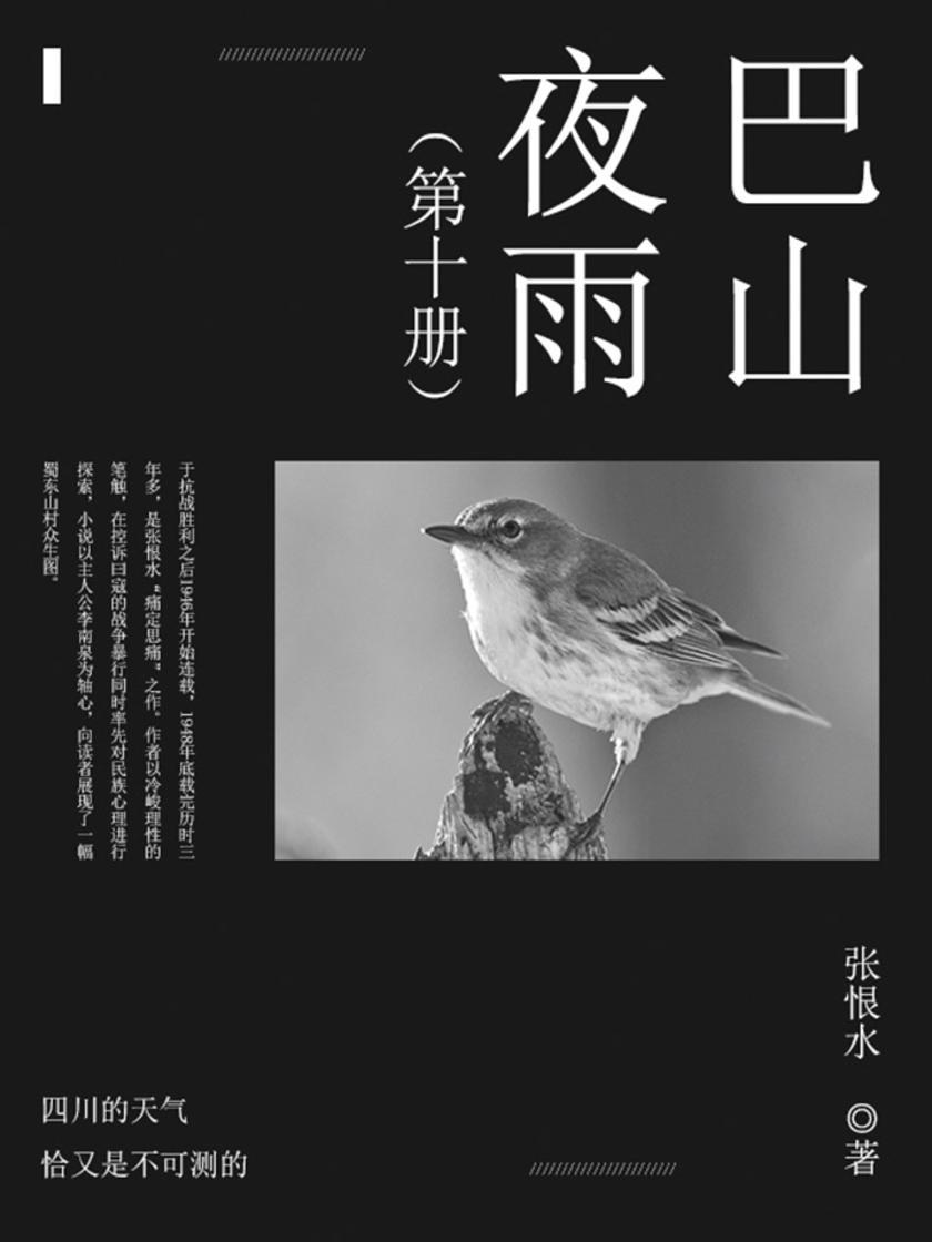 巴山夜雨第十册