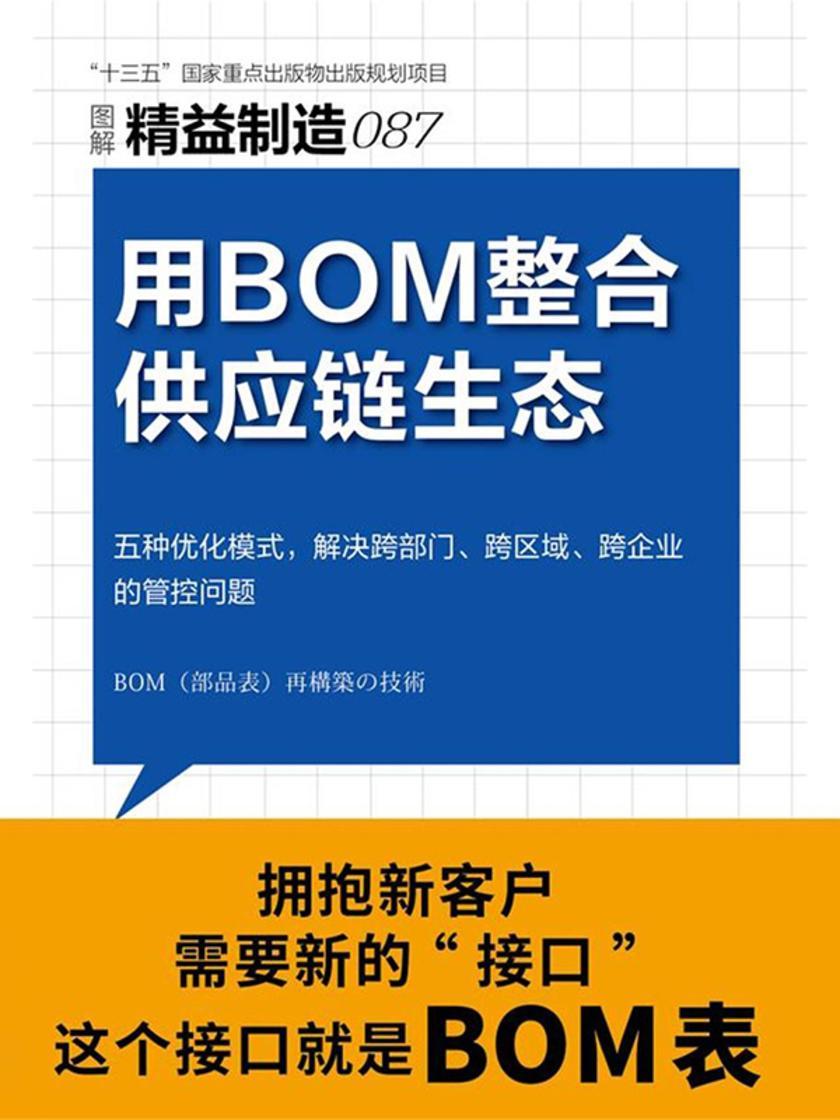 精益制造087:用BOM整合供应链生态