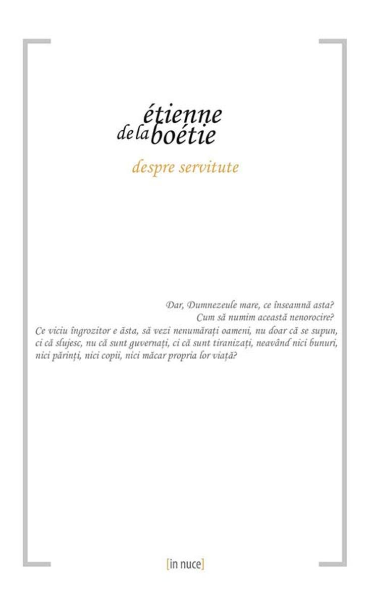 Despre servitute
