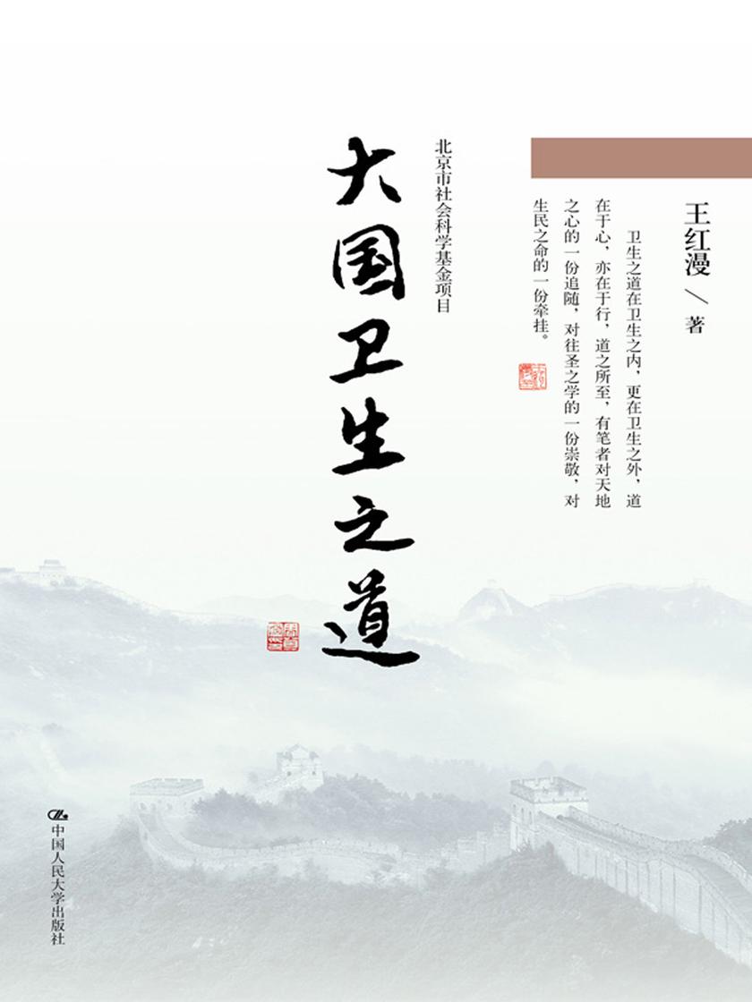 大国卫生之道(北京市社会科学基金项目)