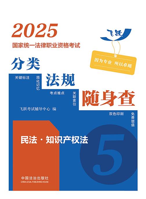 2025国家统一法律职业资格考试分类法规随身查:民法·知识产权法