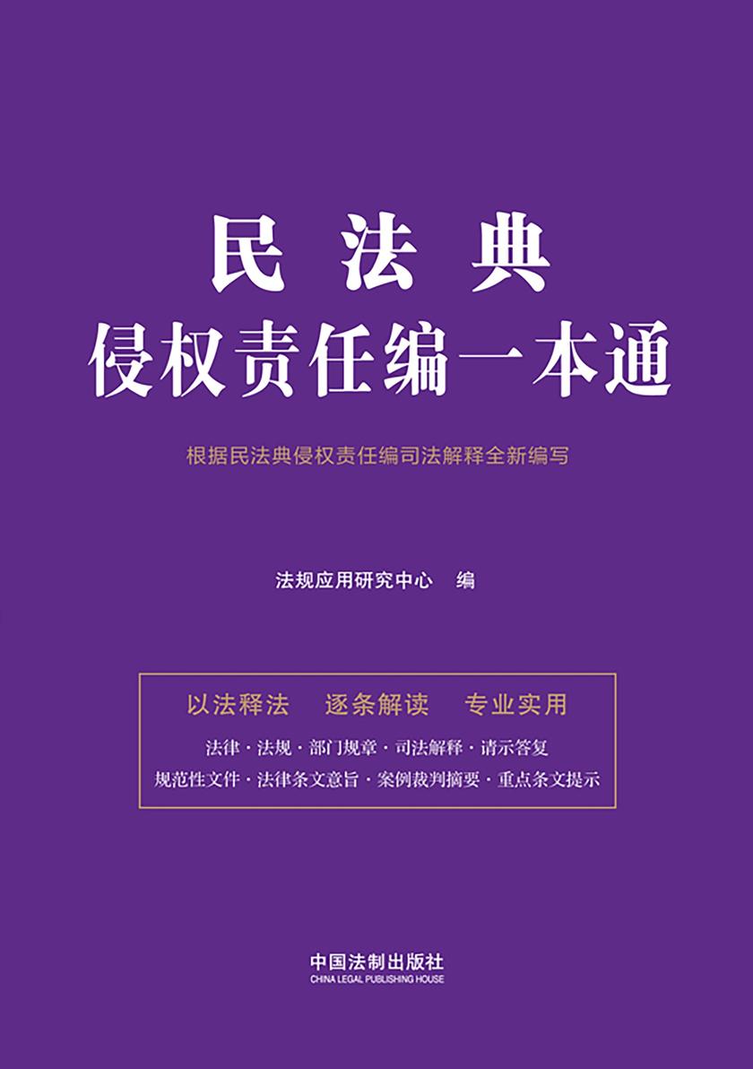 民法典侵权责任编一本通(第十版)