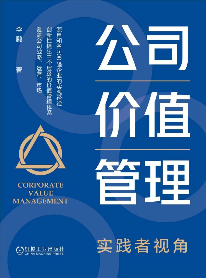 公司价值管理:实践者视角