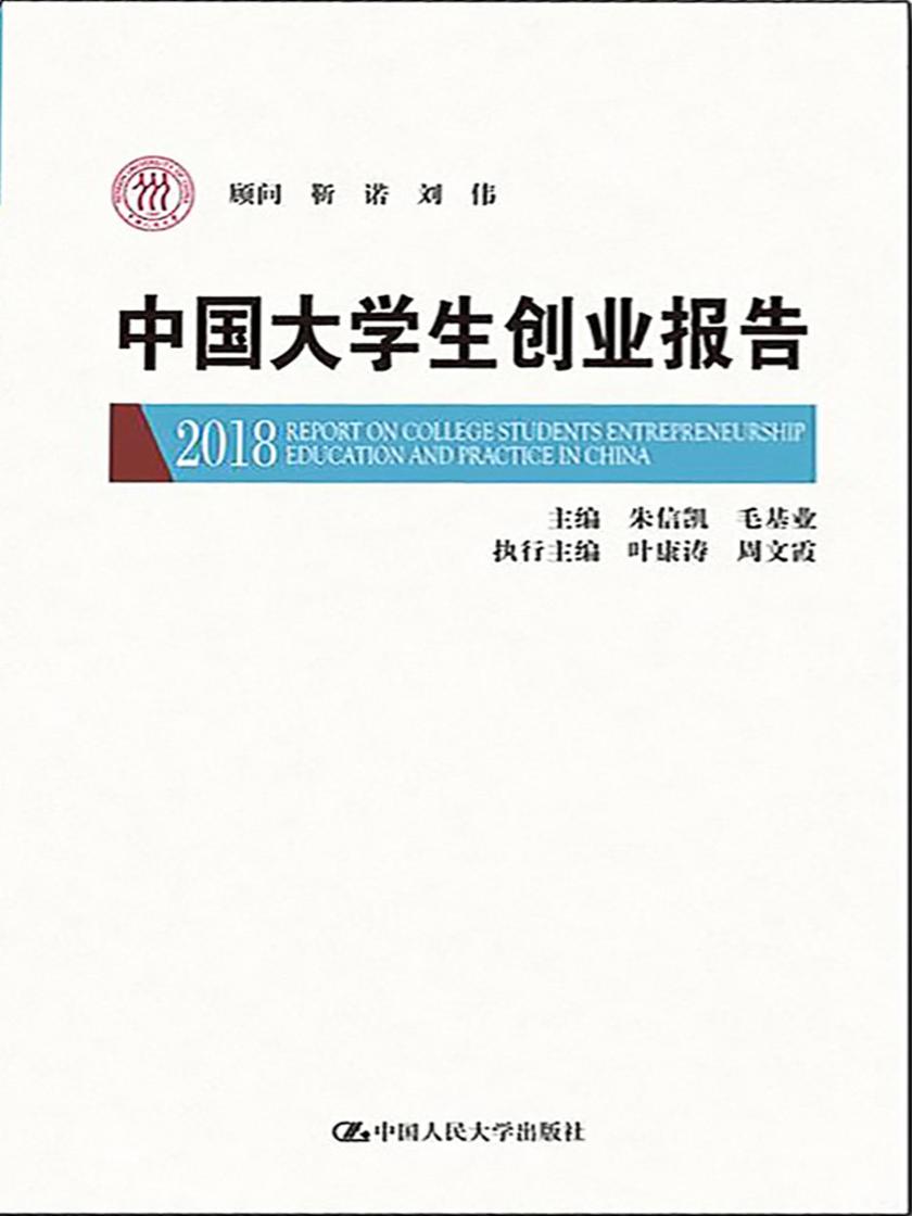 中国大学生创业报告2018