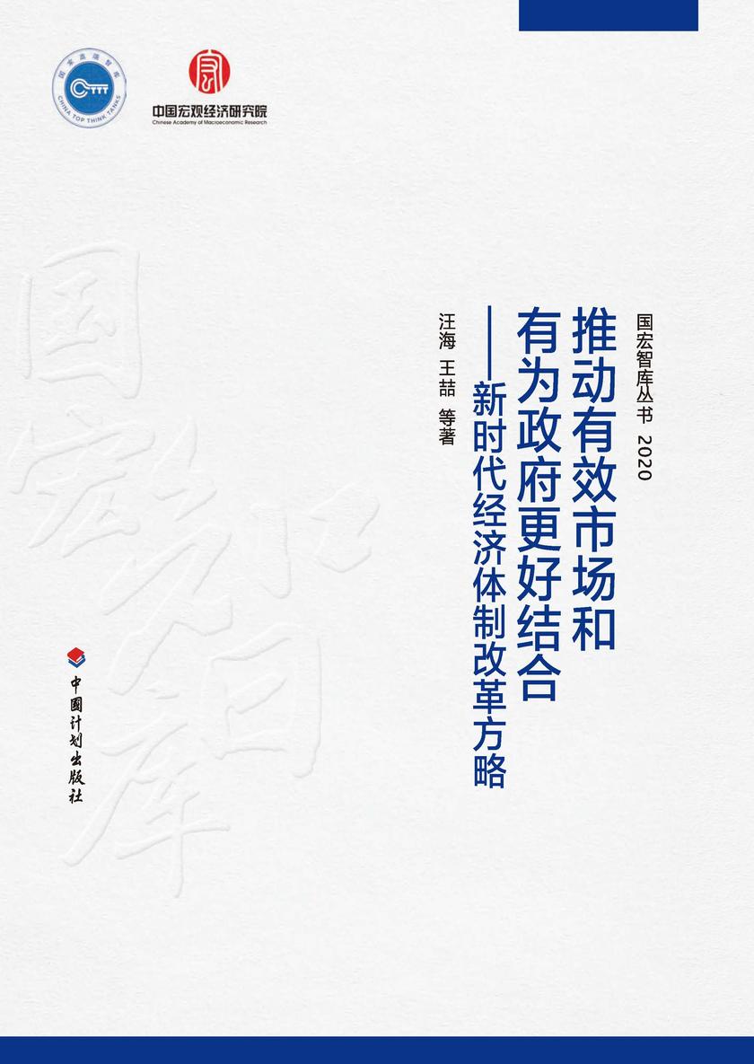 【国宏智库丛书2020】推动有效市场和有为政府更好结合