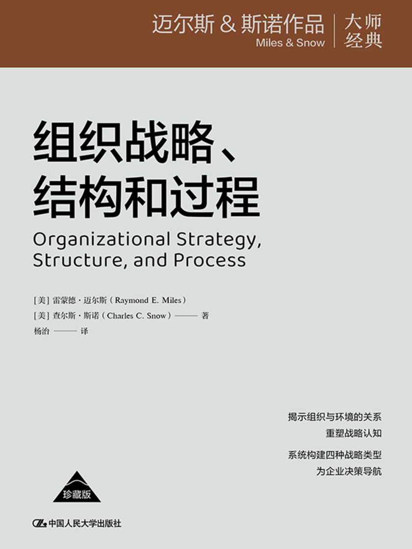 组织战略、结构和过程