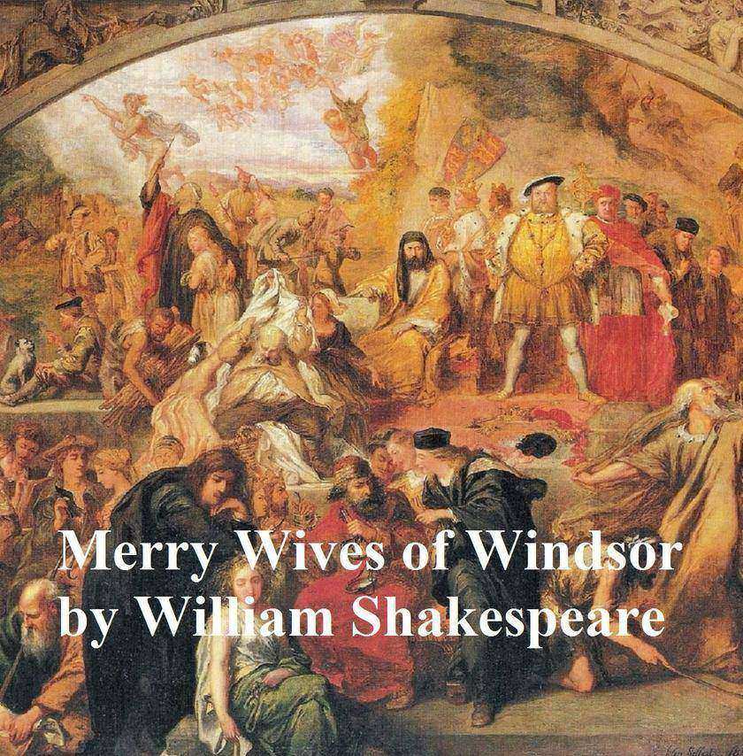 The Merry Wives of Windsor, with line numbers
