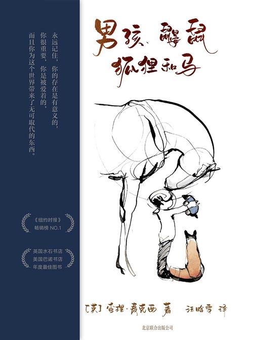 男孩、鼹鼠、狐狸和马(温暖225万读者!英文版上市7天即紧急加印,销售速度超过《你当像鸟飞往你的山》!)在这个忙碌的世界里,爱是真正重要的事情。霸榜《纽约时报》榜单53周,持续在榜中!