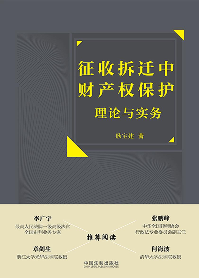 征收拆迁中财产权保护理论与实务
