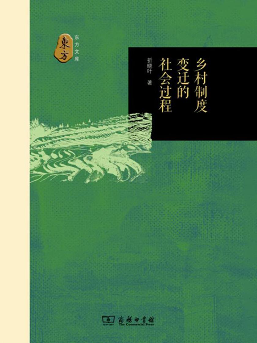 乡村制度变迁的社会过程