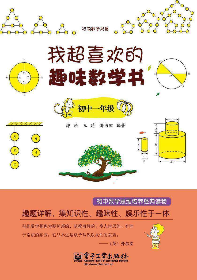 我超喜欢的趣味数学书(初中一年级)
