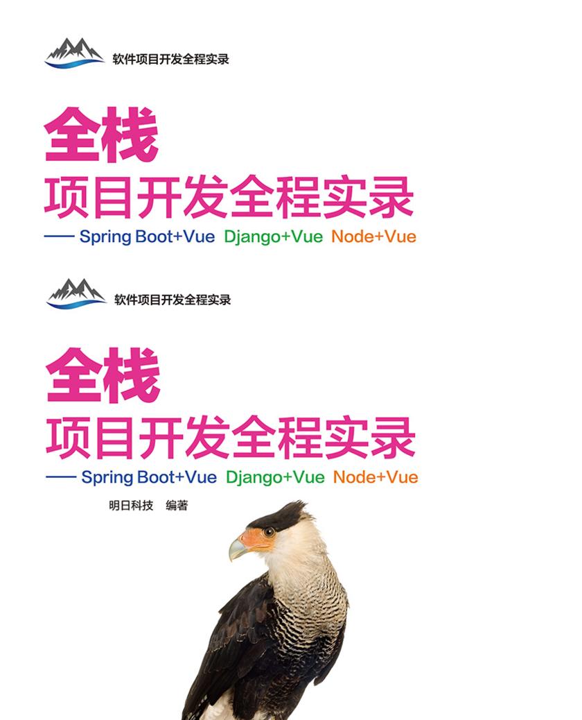 全栈项目开发全程实录——Spring Boot+Vue  Django+Vue  Node+Vue