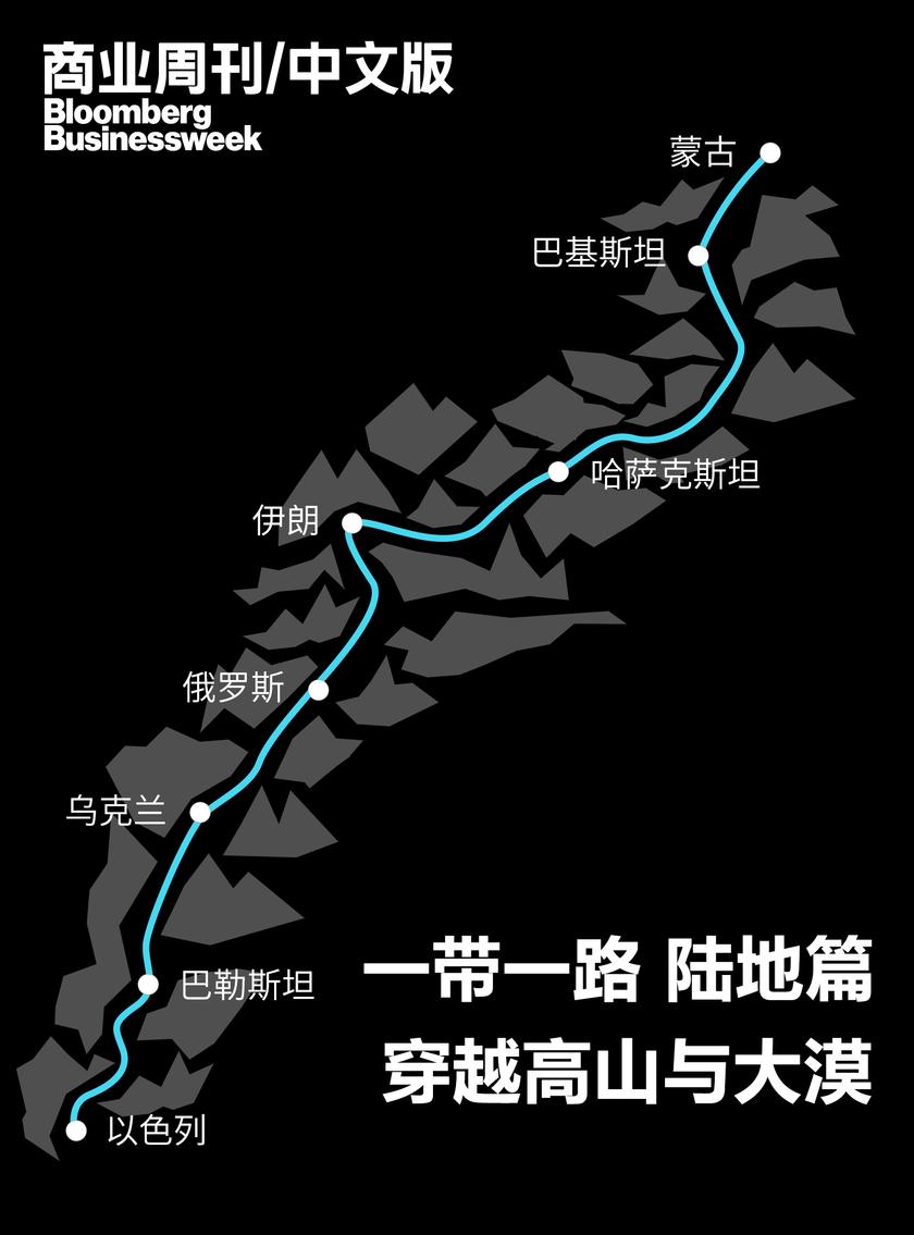 商业周刊中文版:一带一路穿越高山与大漠陆地篇(电子杂志)