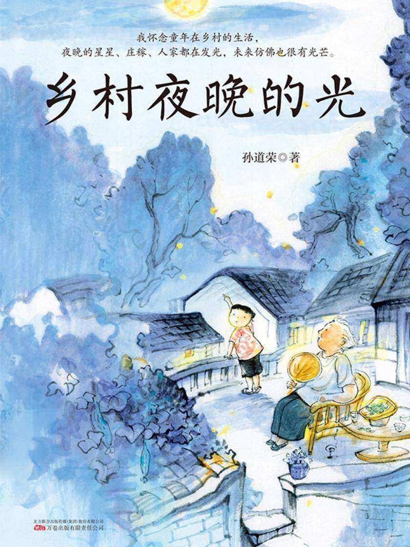 乡村夜晚的光