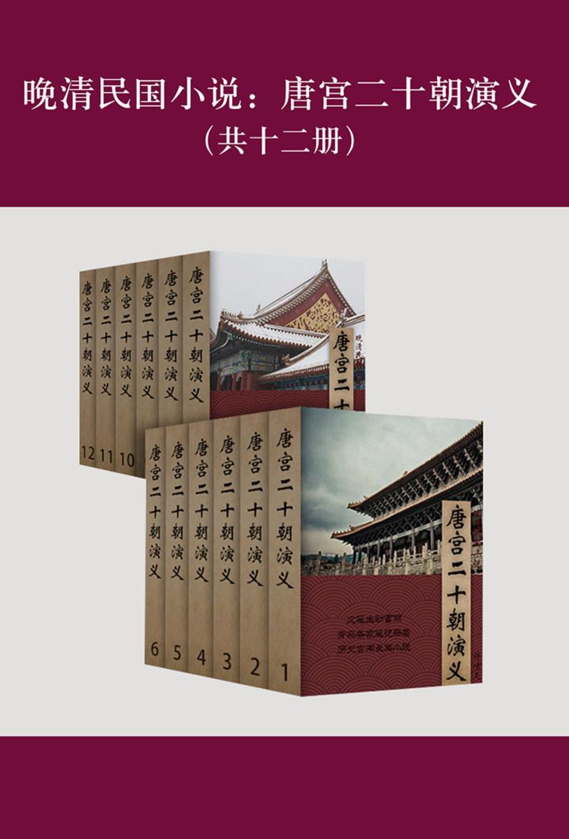 晚清民国小说：唐宫二十朝演义（共十二册）