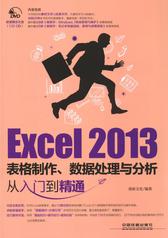 Excel 2013表格制作、数据处理与分析从入门到精通