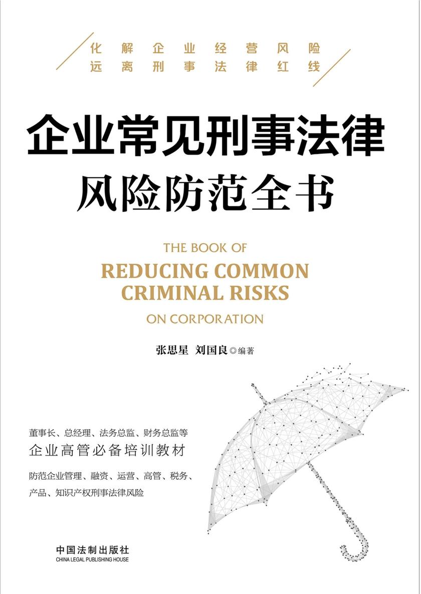 企业常见刑事法律风险防范全书