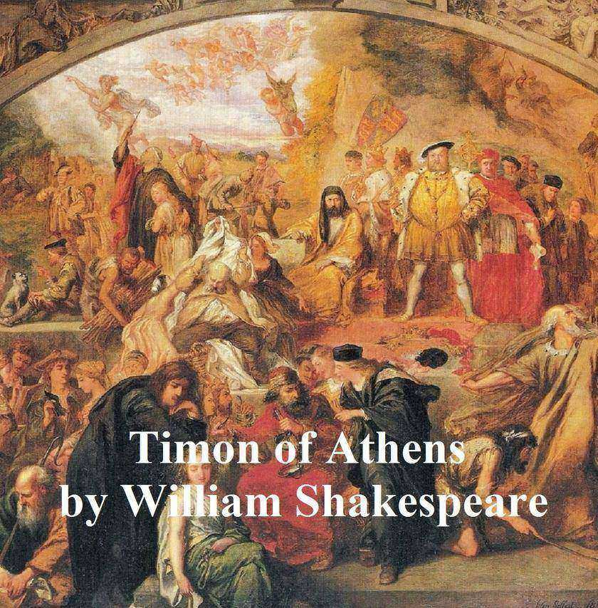 Timon of Athens, with line numbers