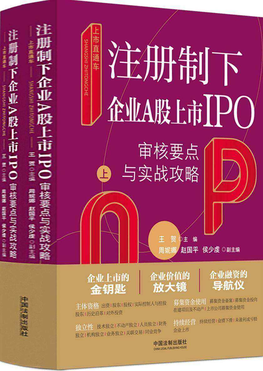 上市直通车:注册制下企业A股上市IPO审核要点与实战攻略(上下册)