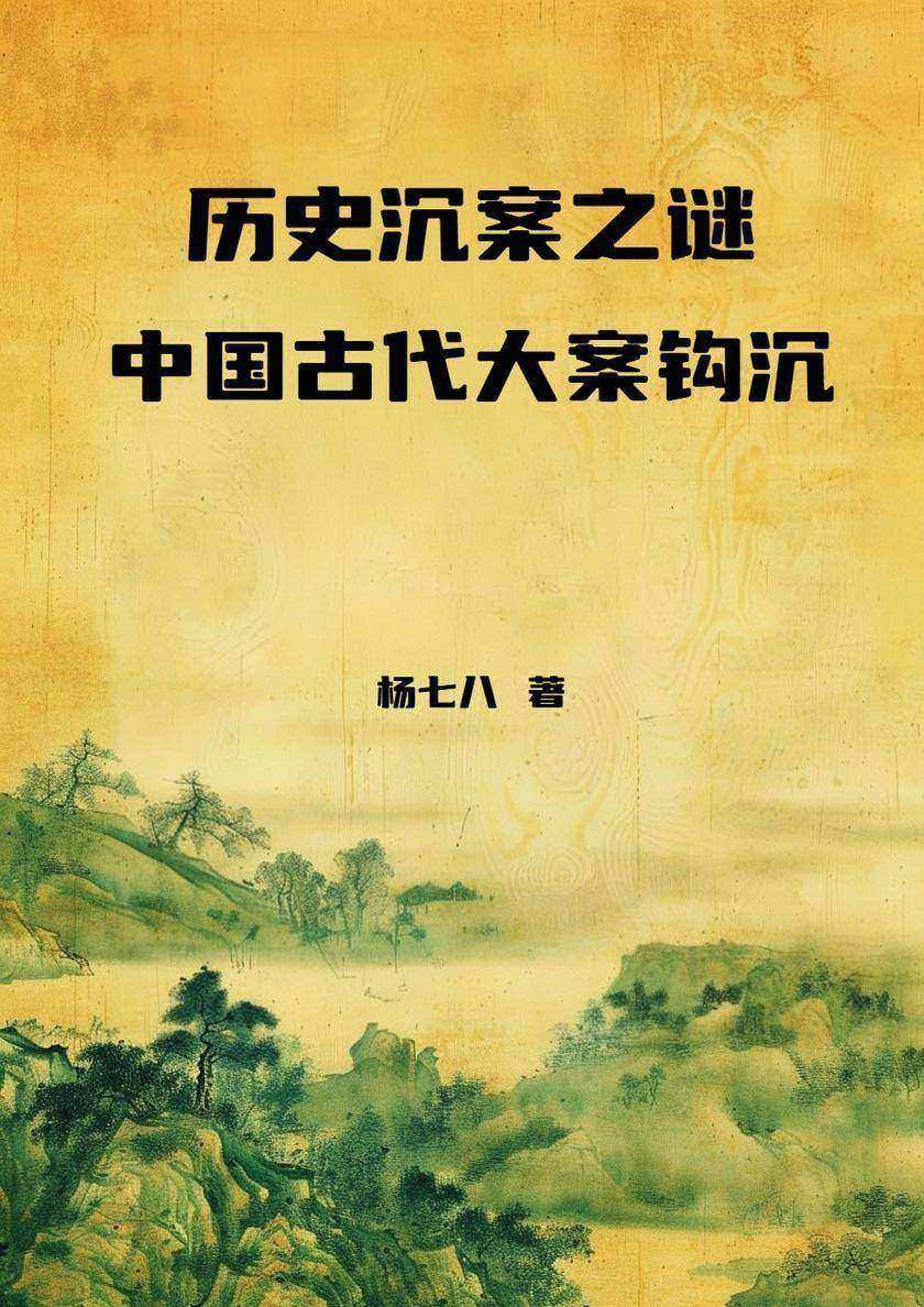 历史沉案之谜:中国古代大案钩沉