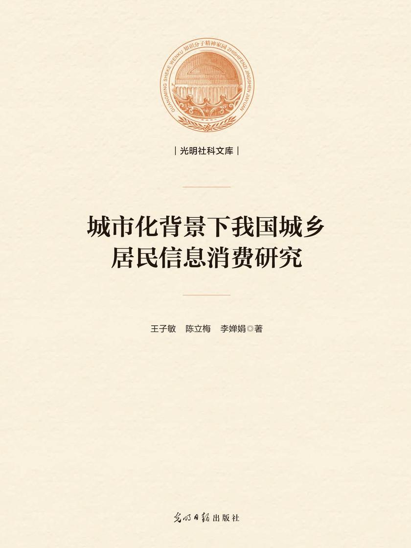城市化背景下我国城乡居民信息消费研究