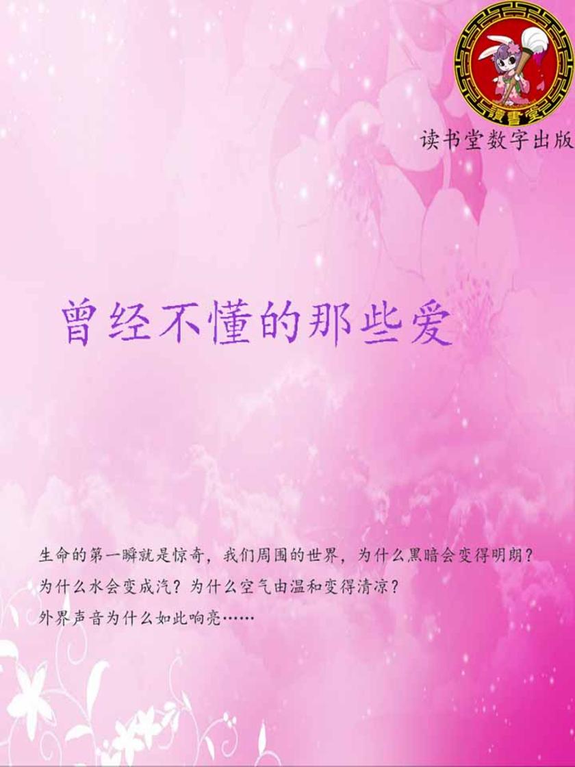 曾经不懂的那些爱