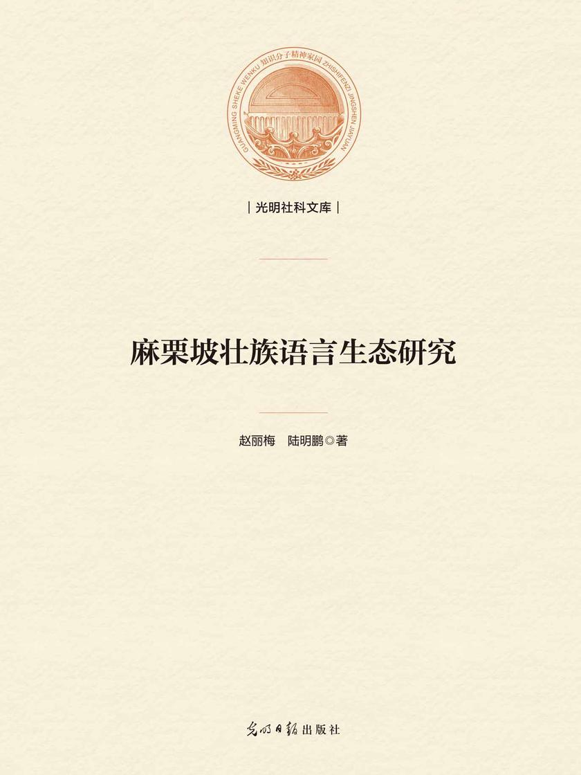 麻栗坡壮族语言生态研究