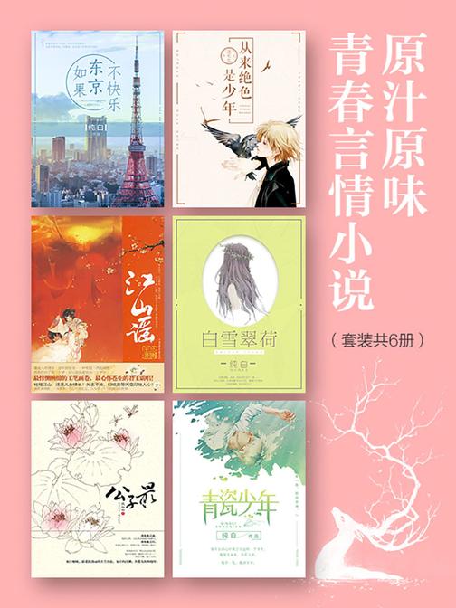 原汁原味青春言情小说(套装共6册)