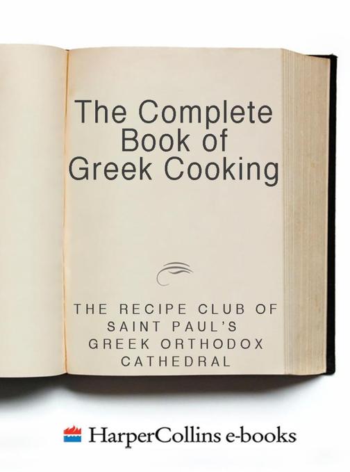 The Complete Book of Greek Cooking