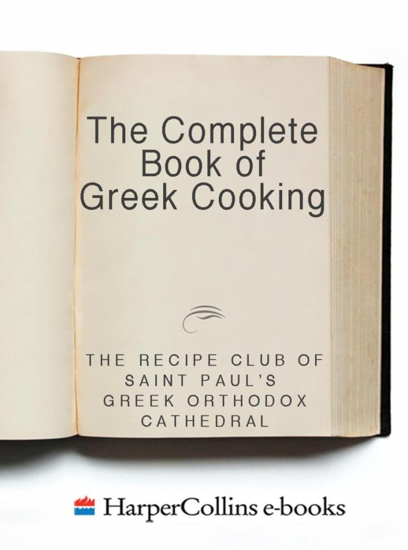 The Complete Book of Greek Cooking