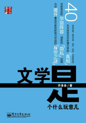 文学是个什么玩意儿(试读本)