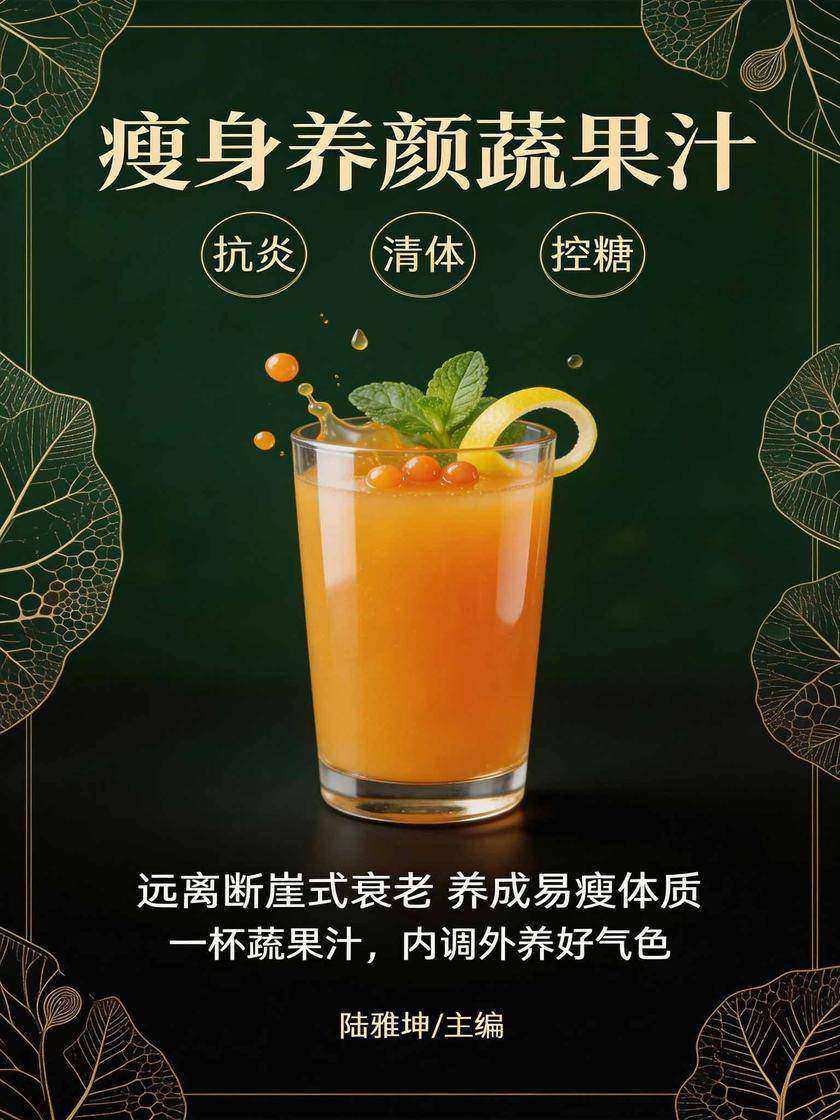 瘦身养颜蔬果汁