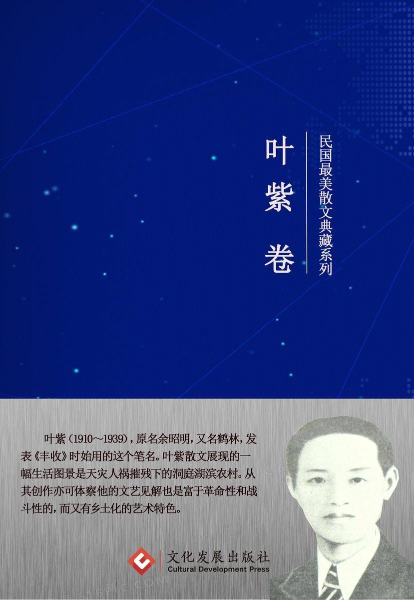 民国*美散文典藏系列:叶紫卷