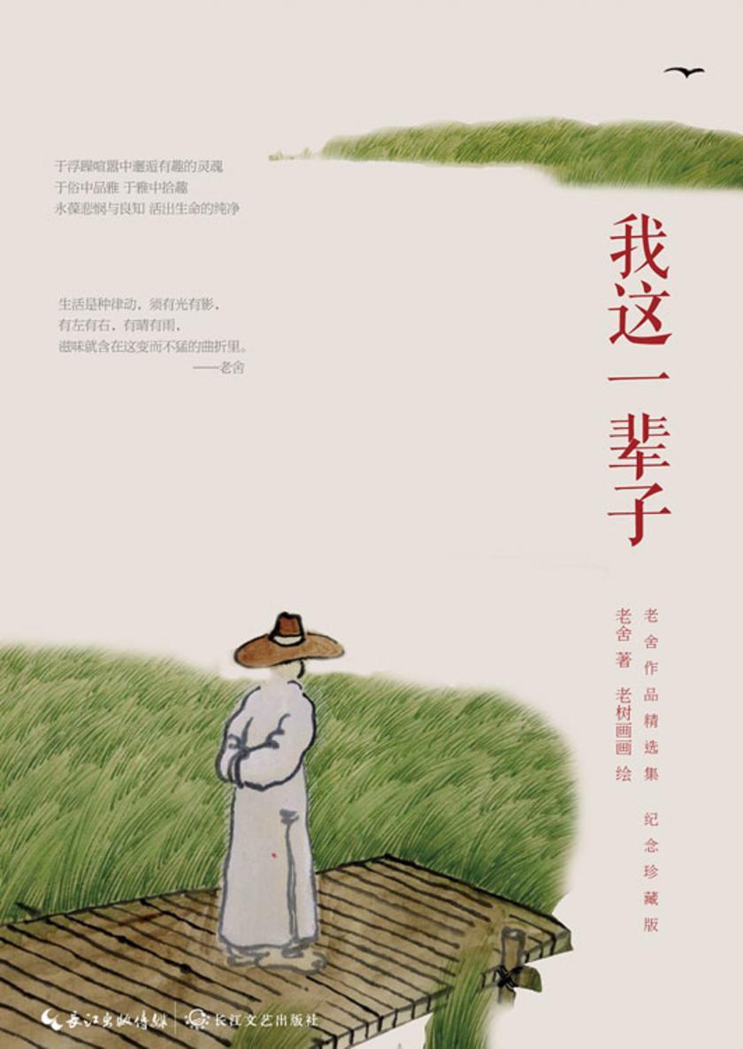 我这一辈子(收录央视节目《朗读者》濮存昕所读老舍名篇《宗月大师》一文)