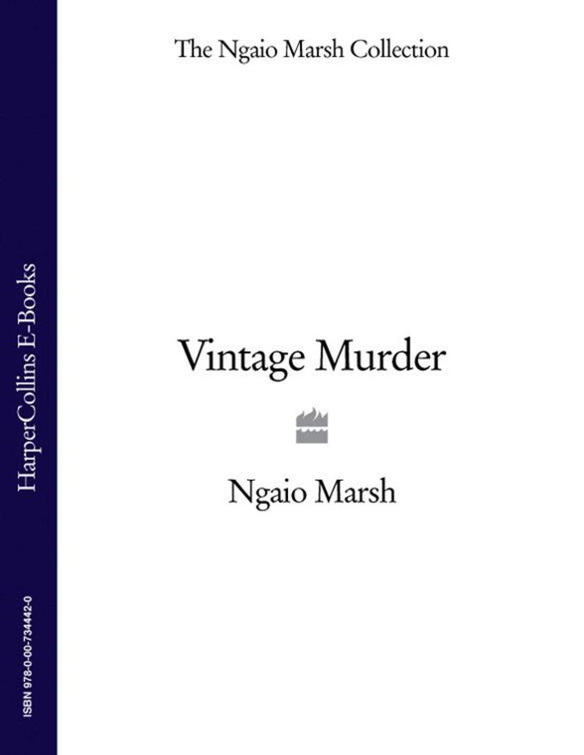 Vintage Murder (The Ngaio Marsh Collection)