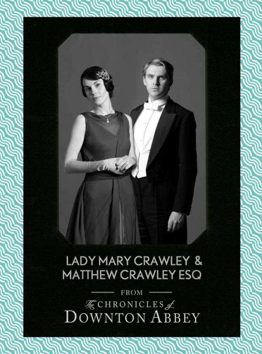 Lady Mary Crawley and Matthew Crawley Esq