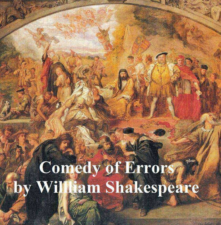 The Comedy of Errors, with line numbers