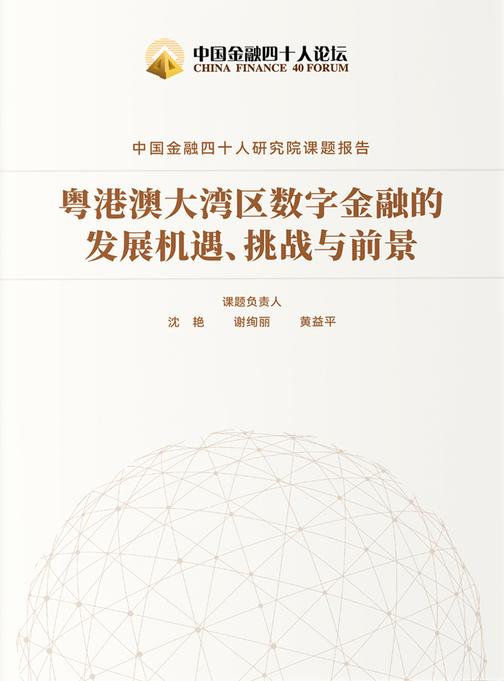 粤港澳大湾区数字金融的发展机遇、挑战和前景(中国金融四十人论坛书系)