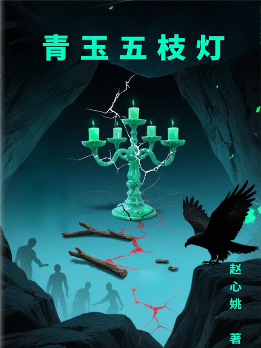 青玉五枝灯