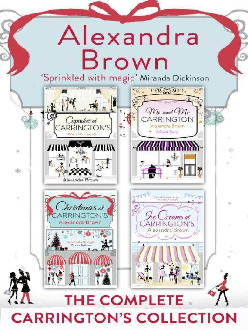 Cupcakes at Carrington’s,Me and Mr Carrington,Christmas at Carrington’s,Ice Crea