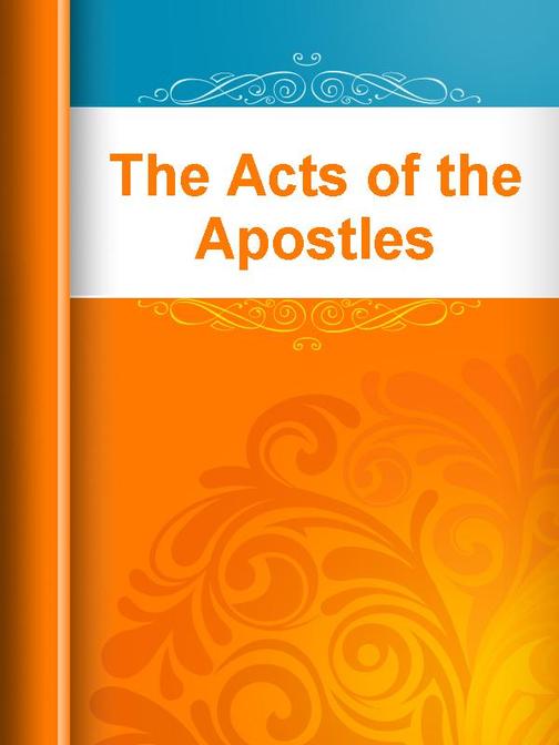 The Acts of the Apostles