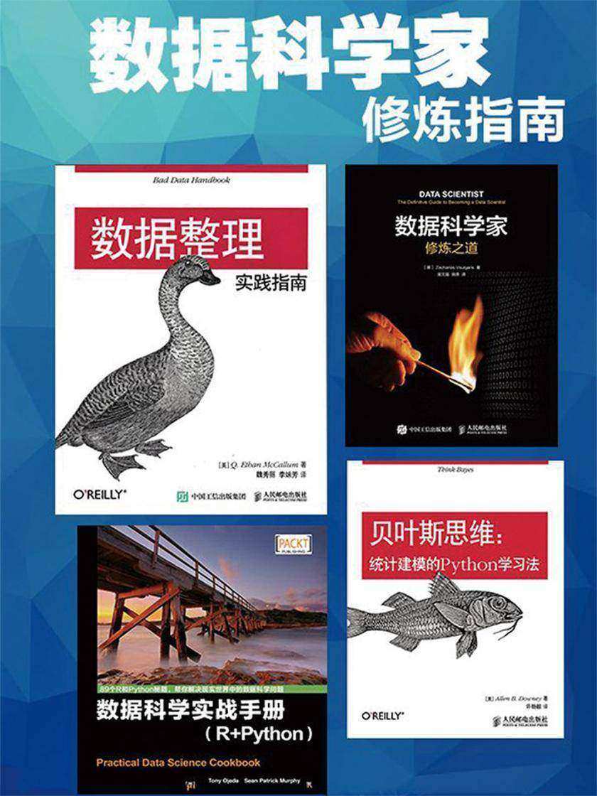 数据科学家修炼指南(套装共4册)
